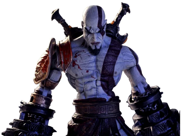 NECA God of War Ghost Sparta Kratos ПВХ экшн фигурка Коллекционная модель игрушка в подарочной