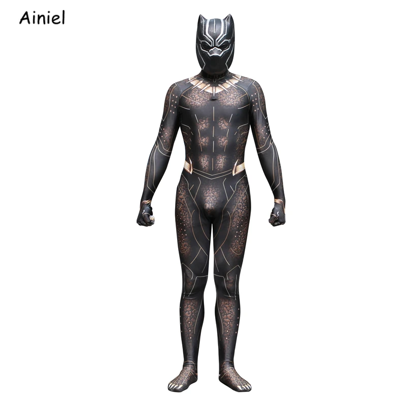 Костюмы для косплея из лайкры и спандекса с черной пантерой костюмы