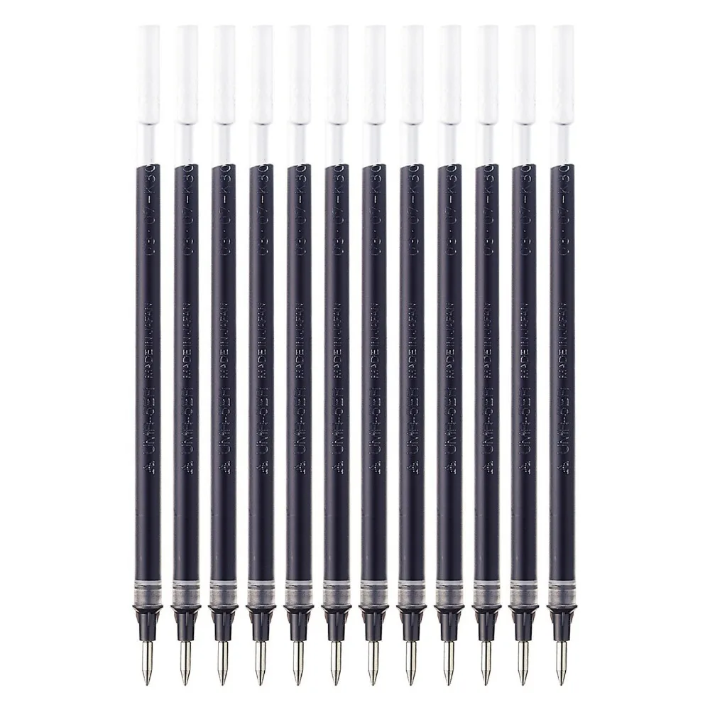 Uni-ball Signo Dx Um-100 Gel Ink Pen Refill Set 0.5 mm 12 Pcs Uni Mitsubishi Black/Blue/Red |