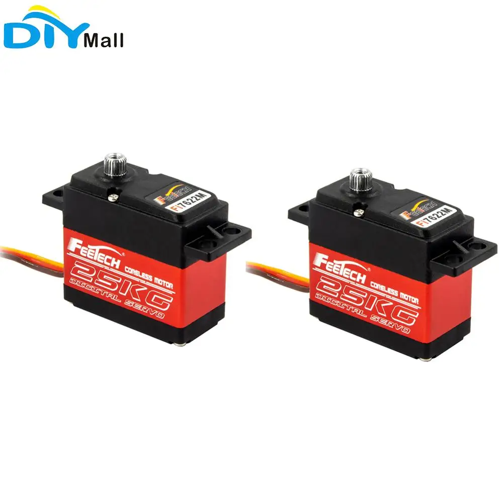 Сервопривод Feetech Fi7622M цифровой, 7,4 В, 180 градусов, 25 кг/см