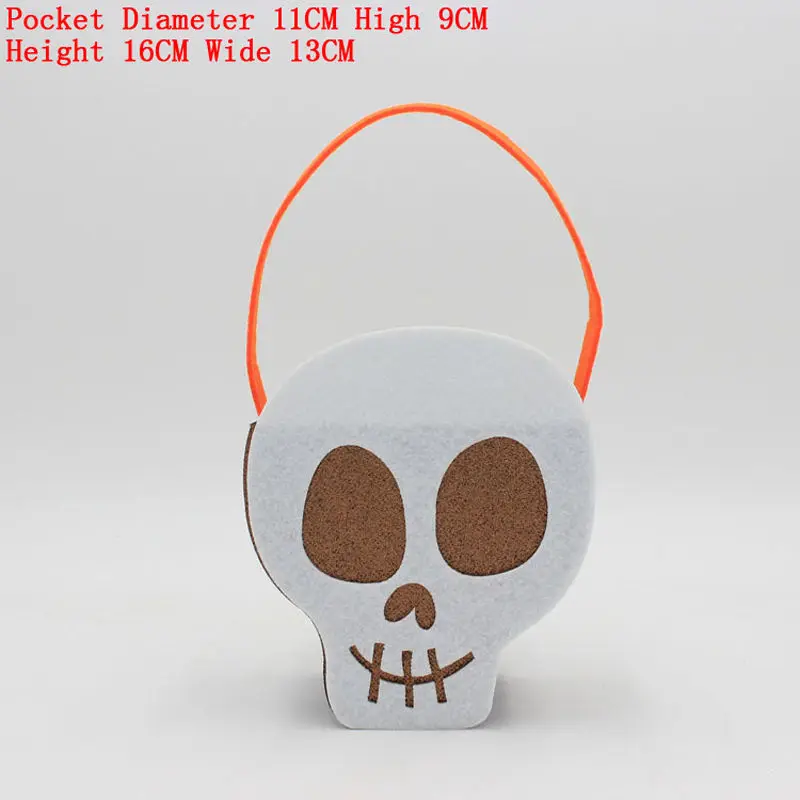 2017 Хэллоуин Праздник Улыбка Тыква сумка дети конфеты для детей день рождения