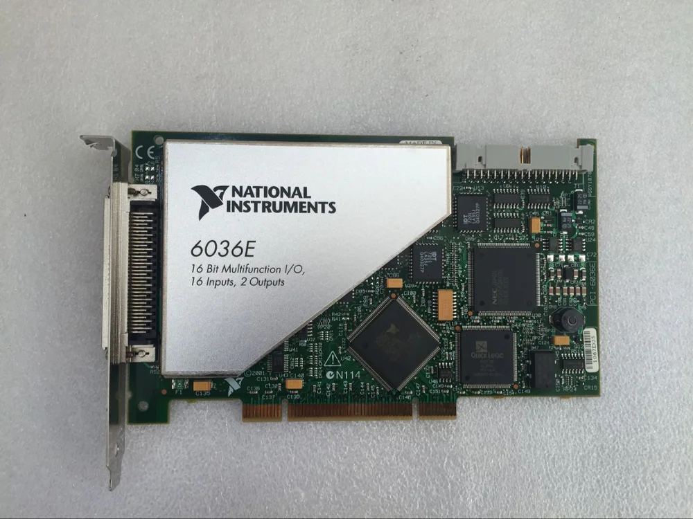 Цифровая карта NATIONAL INSTRUMENTS NI PCI 6036E|Карты видео- и ТВ-тюнеров| |