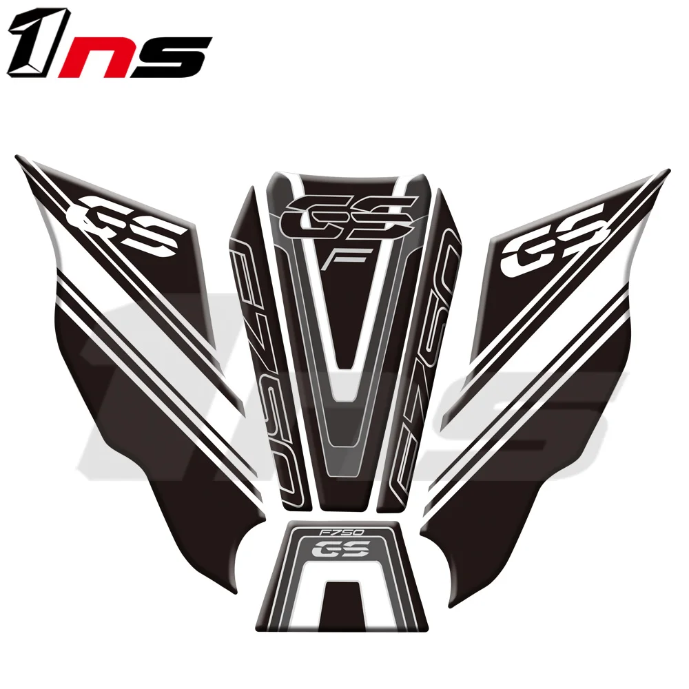 

Подходит для BMW F750GS F750 GS F 750GS, стильная эпоксидная смола, боковой топливный резервуар для мотоцикла, стикер