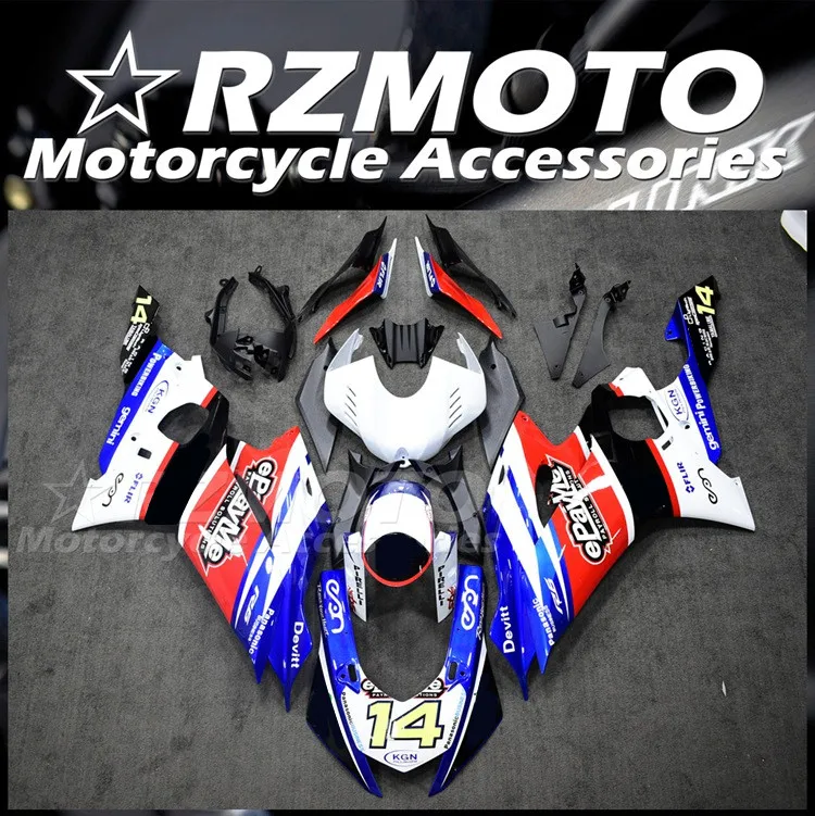 

Новый комплект обтекателей для мотоцикла ABS, подходит для YAMAHA YZF-R6 2017 2018 2019 2020 R6 17 18 19 20 21, комплект обтекателей синего, Красного 14