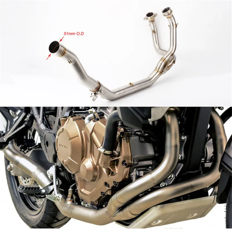 

Модифицированная выхлопная труба для мотоцикла CRF1000L 2016-2019 CRF1000L, передняя секция