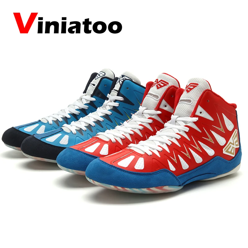 

New Professional Wrestling Shoes Men High Quality Flighting Wrestling Sneakers Breahtable Boxing Shoes Men Light Boxing Sneakers