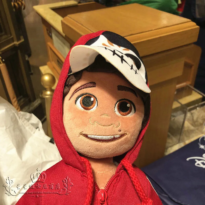 Disney Pixar-mu&ntilde;eco de peluche de Mickey Pixar con guitarra, m&aacute;scara de Halloween, juguete de peluche de Coco, mu&ntilde;eca de 50CM-2