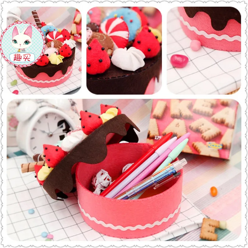 Фетровый органайзер для косметики сделай сам маленькая коробка хранения чехол в