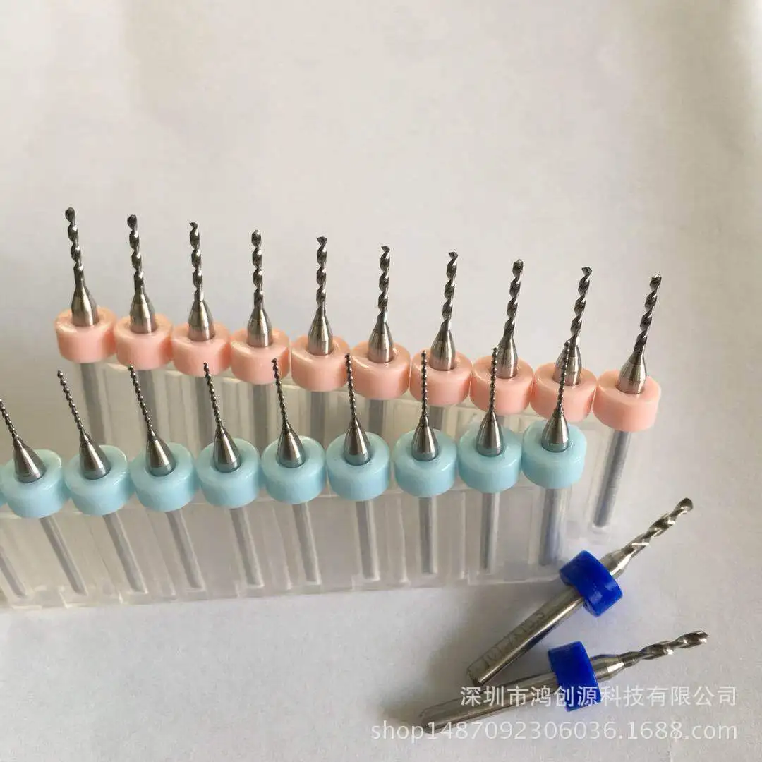 10 шт. фреза PCB 1 0 5 2 мм рыболовный хвост Кукуруза вольфрамовый Карбид мини Концевая