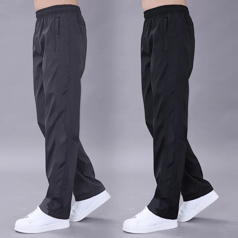 

Men's joggers Casual Exercise Pants Quickly Dry Sportswear Elastic Waist Loose Pants Outside For Men Trousers Tracksuits 6XL 5XL