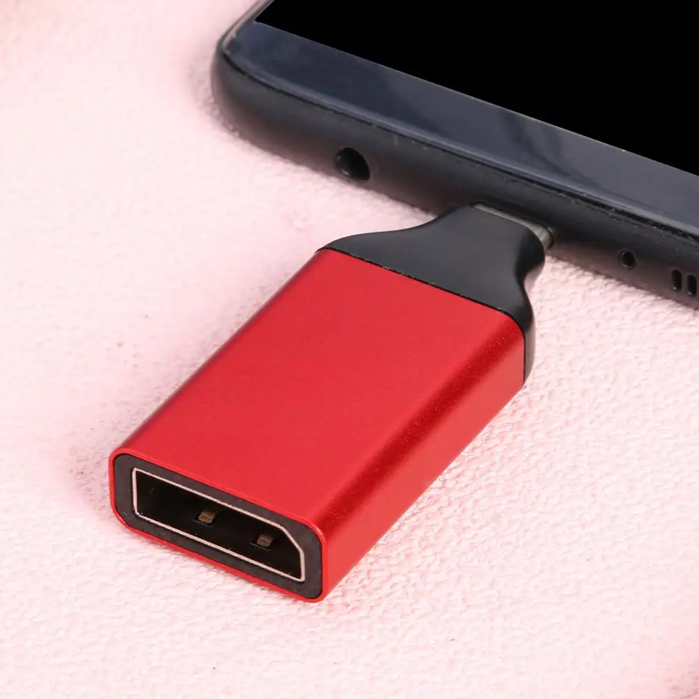 Профессиональный Кабель адаптер с разъемом Type C к 4K HDMI 1080P VGA DP Для MacBook Pro|Адаптеры
