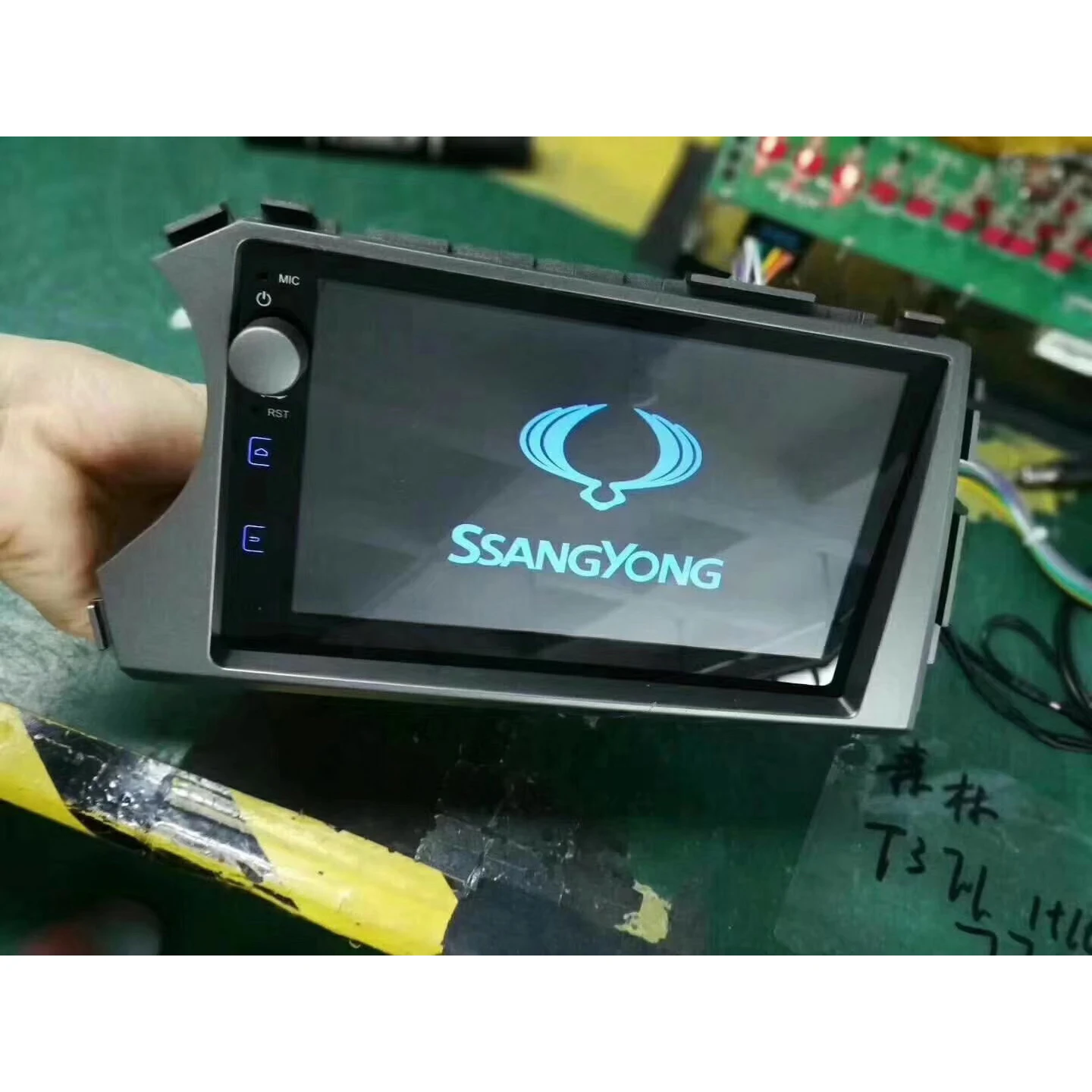 CHOGATH 9 дюймов 4 ядра Android 8 0 GPS навигации для Ssangyong Kyron 2006 2007 2008 2009 2010 2011 с SWC Wi-Fi Карты |