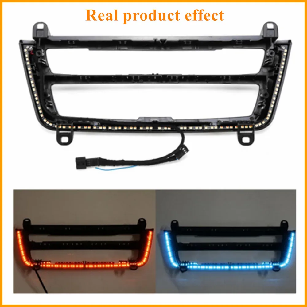 Для BMW 3 и 4 серии F30 Lci радио отделка Led панели центральной консоли Ac Панель