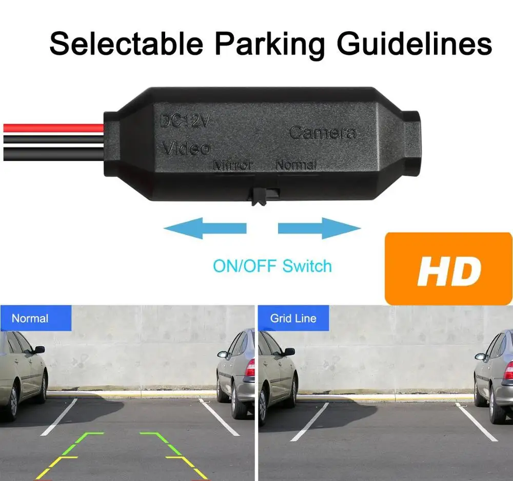 Модернизированная камера заднего вида 1280x720p для автомобиля Honda Jazz CRV Accord пилотный