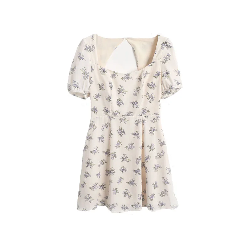 Женское Повседневное платье с цветочным принтом летнее обтягивающее