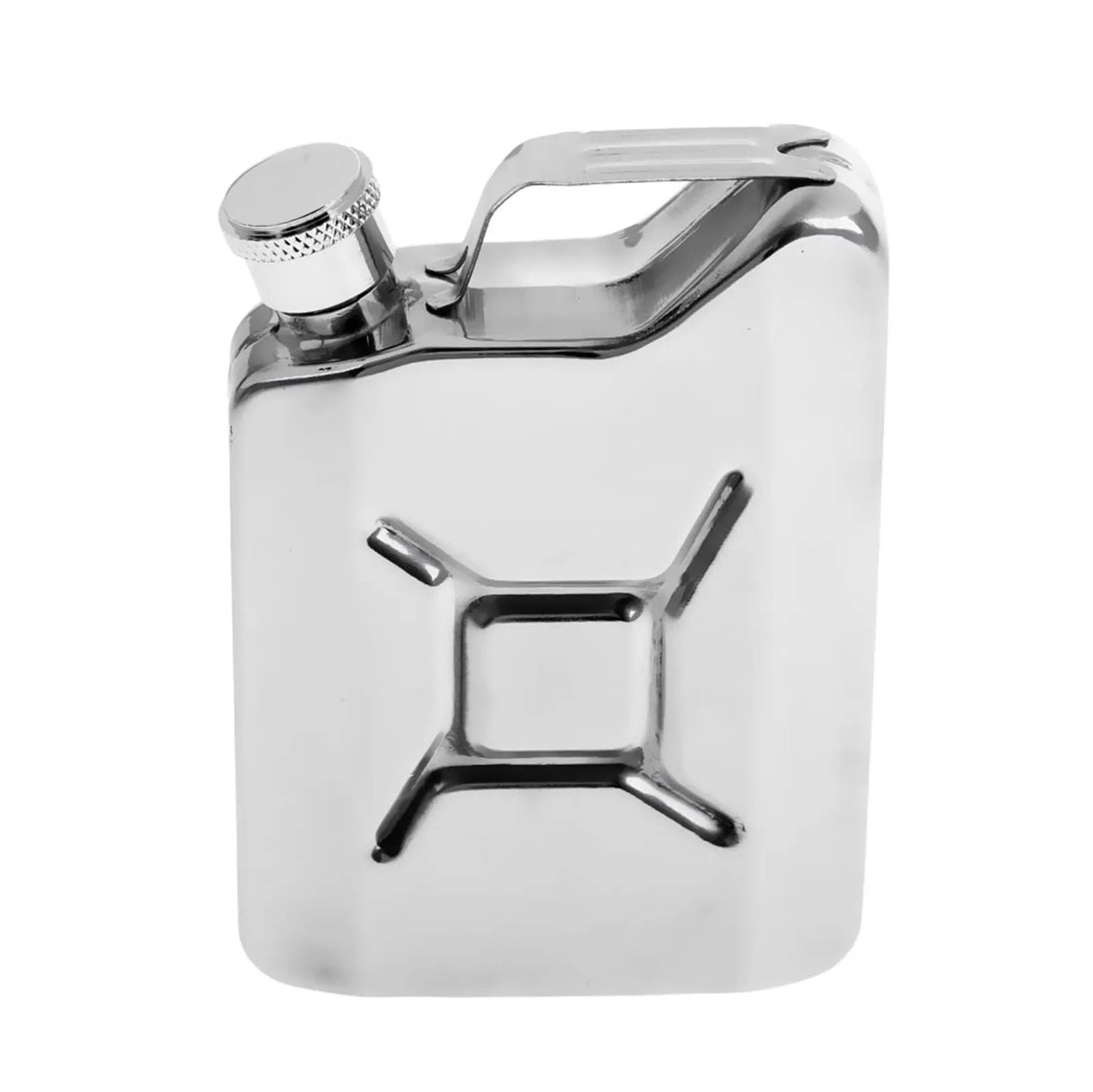 

Hip Flasks Small Pocket Stainless Steel 6oz Large Capacity 177ml Anti-rust Outdoor Camping Garrafa Gasolina Hip Flask Titanium
