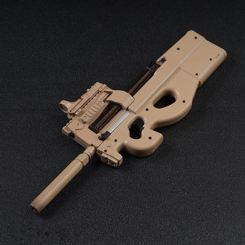 1/6 весы P90 пистолет пулемет оружие солдаты Пластик модель оружия игрушки для
