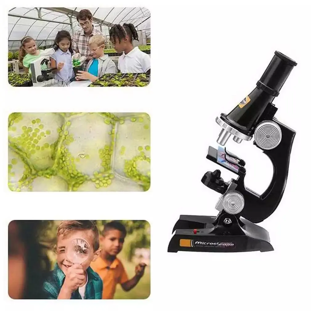 

Children Mobile Phone Microscope Science 450 Times Microscope Toy Science And Education Set Student Experimental Device