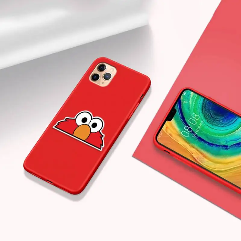 

Candy Color Phone Case For IPhone7 8 Plus IPhone 11 10 X Red Case For Iphone 11 Cases For Women Silicone For Iphone 11 Case