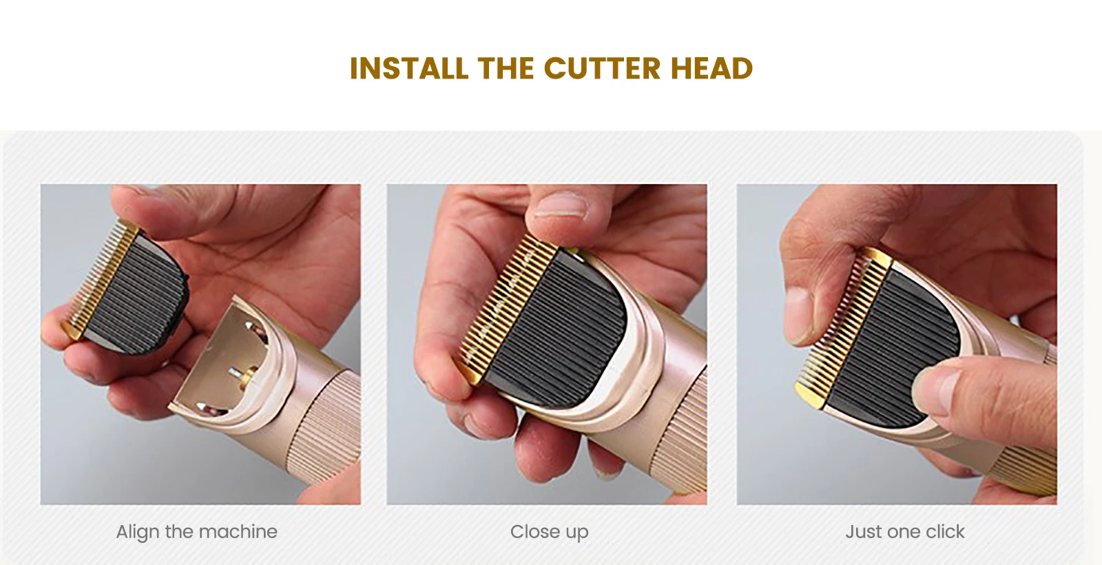 

1Pc Professional Children/Adult Hair Clipper Blade Pet Salon High Quality Hairdressing Tool Accessories