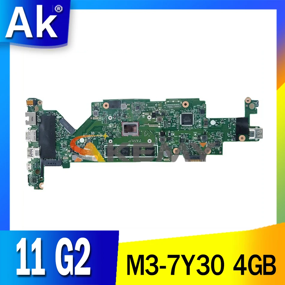 

100% working for HP X360 11 G2 motherboard M3 7Y30 4GB 932687-601 932687-001 6050A2908801-MB-A02