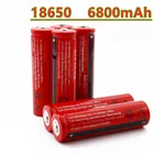 Новинка 18650 Батарея 3,7 в 6800 мАч перезаряжаемая литий-ионная батарея для светодиодной фонарики фонафонарь фотовспышка + бесплатная доставка