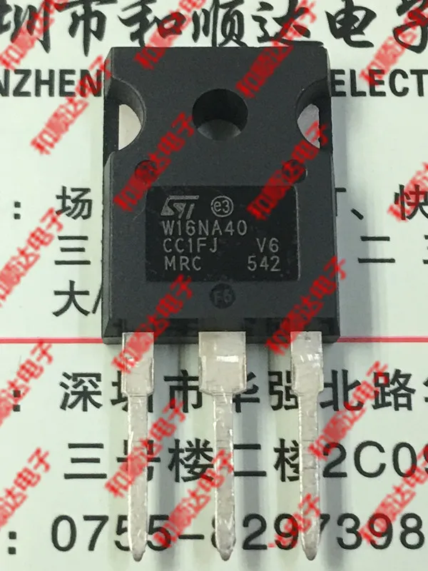 

10 шт./лот W16NA40 STW16NA40 новый запас TO-247 400V 16A