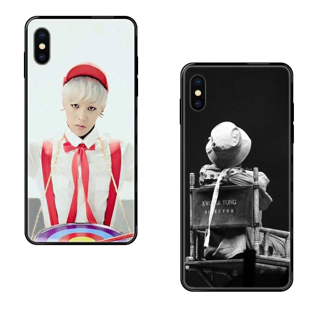 Gd G Dragon Bigbang мягкий чехол для телефона из ТПУ черного цвета Galaxy S5 S6 S7 S8 S9 S10 S10e S20 edge