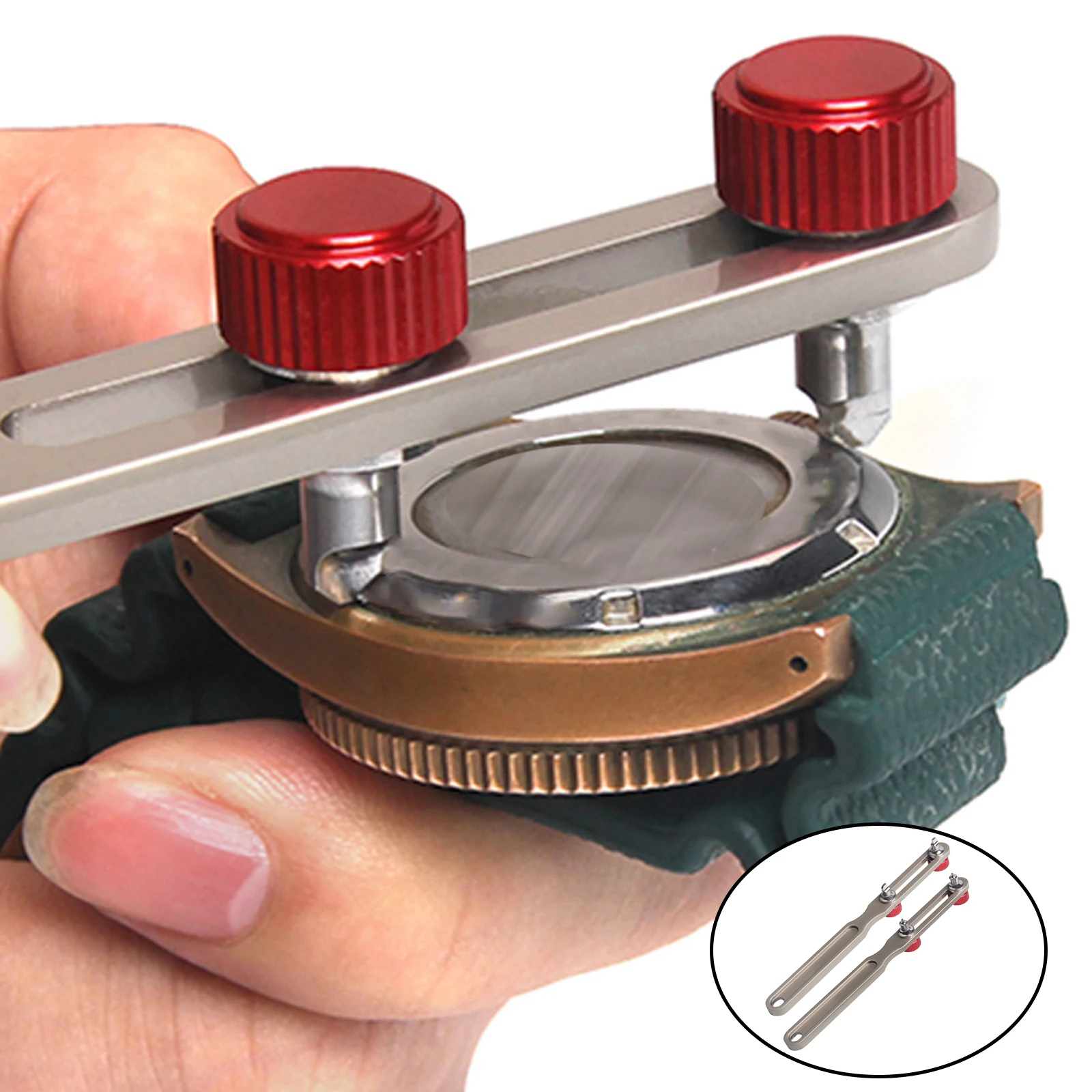 

Alloy Adjustable Watch Back Case Opener Watch Back Cover Opener Watch Back Remover Tool for Battery Replacement and Watch Repair