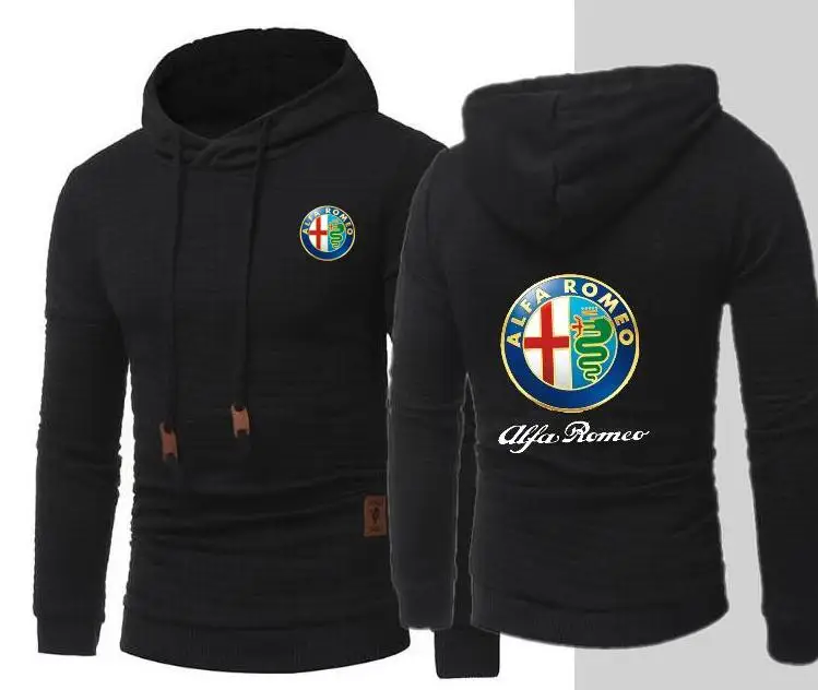 Новая индивидуальная толстовка с капюшоном Alpha alfa romeo тонкая мотоциклетная