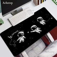 space gaming mouse pad mousepad gamer desk mat large keyboard pad carpet computer table surface for accessories xl ped mauspad
