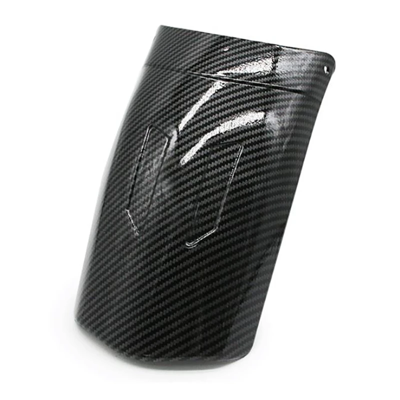 

Motorcycle Front Fender Extender Carbon Fiber Front Wheel Mudguard Extension Universal for Honda Yamaha Kawasaki,21X12cm