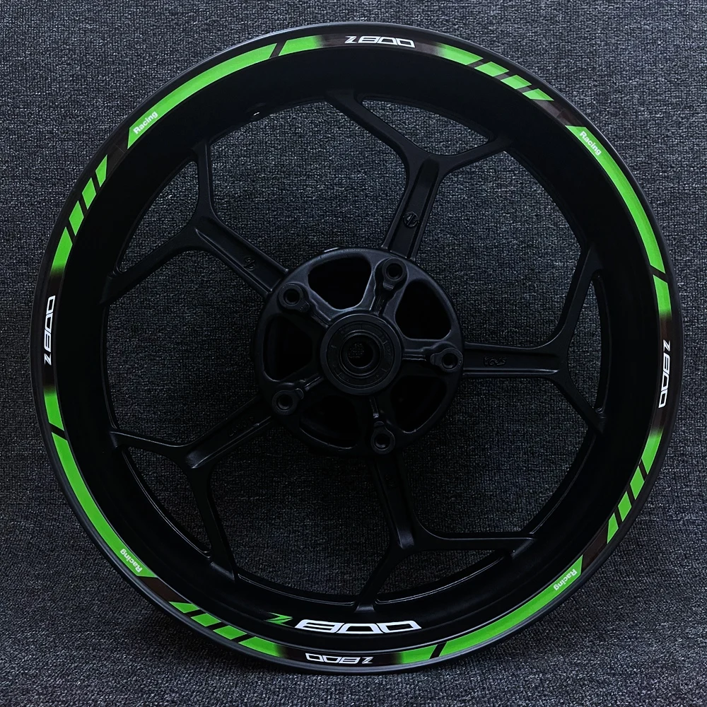 Полный комплект для Kawasaki Z800 наклейка с логотипом обода мотоцикла декоративная на