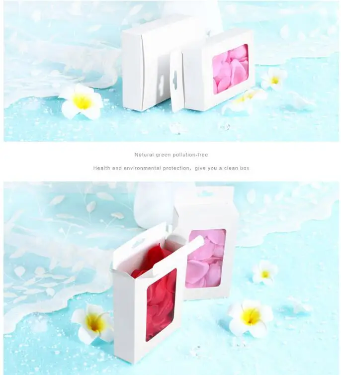 10 шт. белая бумажная коробка для украшений | Дом и сад