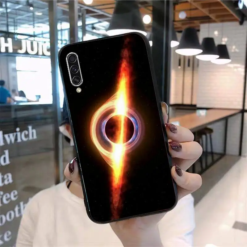 

Space black hole Phone Case For Samsung Galaxy M10 20 30 A 40 50 70 71 6S A2 A6 A9 2018 J7 CORE PLUS STAR S10 5G C8