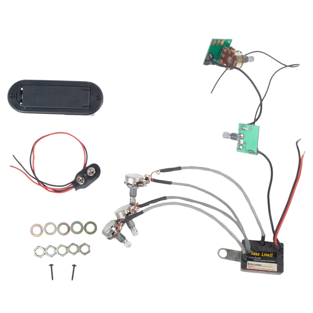 Активный преампер 3 полосный эквалайзер Эквалайзер жгут гитара бас тон система