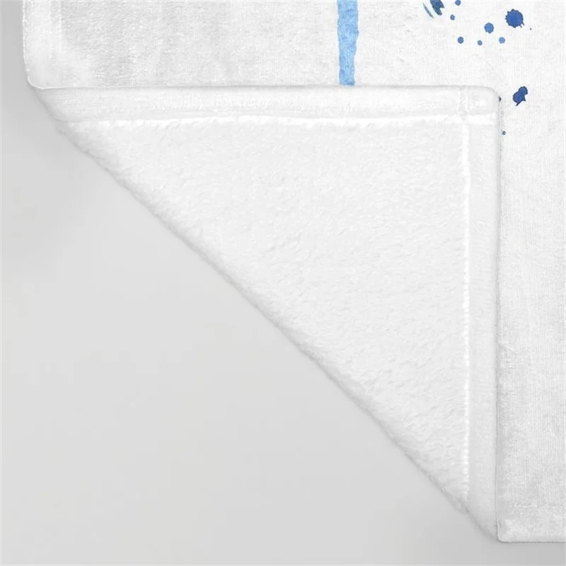 Желтый лабораторный красочный акварельный рисунок-щенок звезда коралловый флис