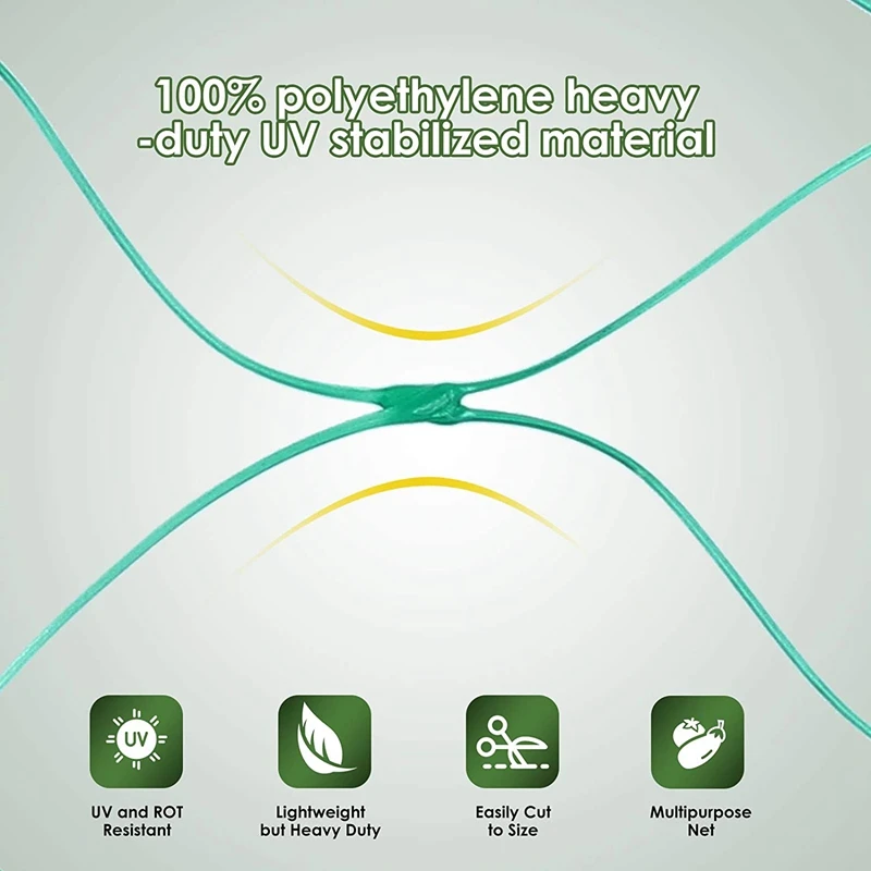 

Bird Netting for Garden Protect Vegetable Plants and Fruit Trees,Plastic Trellis Netting for Against Birds(13Ft x 20Ft)