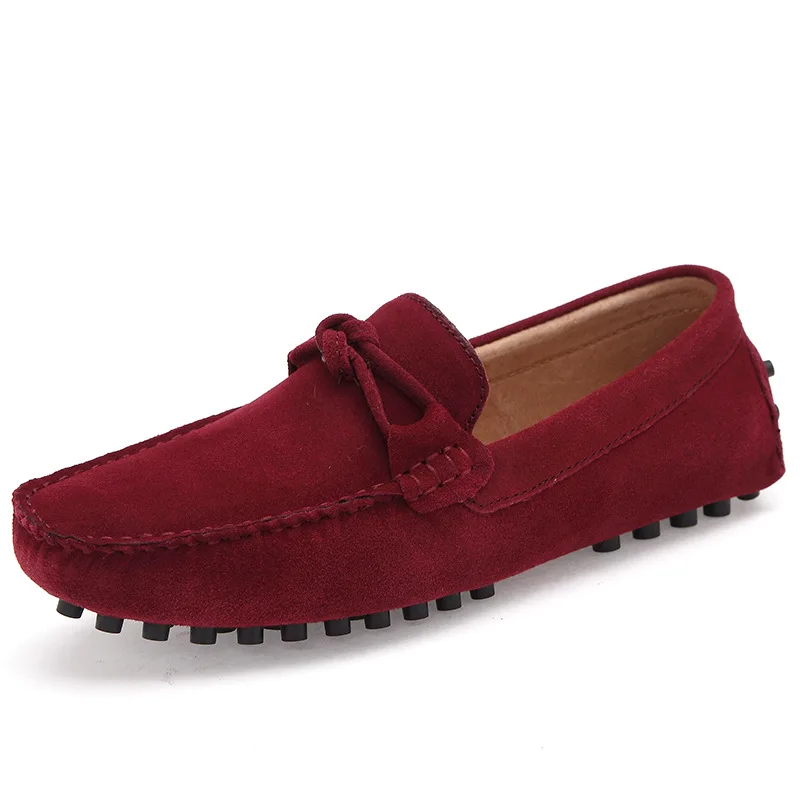 

Men's Soft Leather Loafers 2012 Men's Formal Shoes Casual Flat-bottomed Comfortable And Breathable One-step Driving Shoes