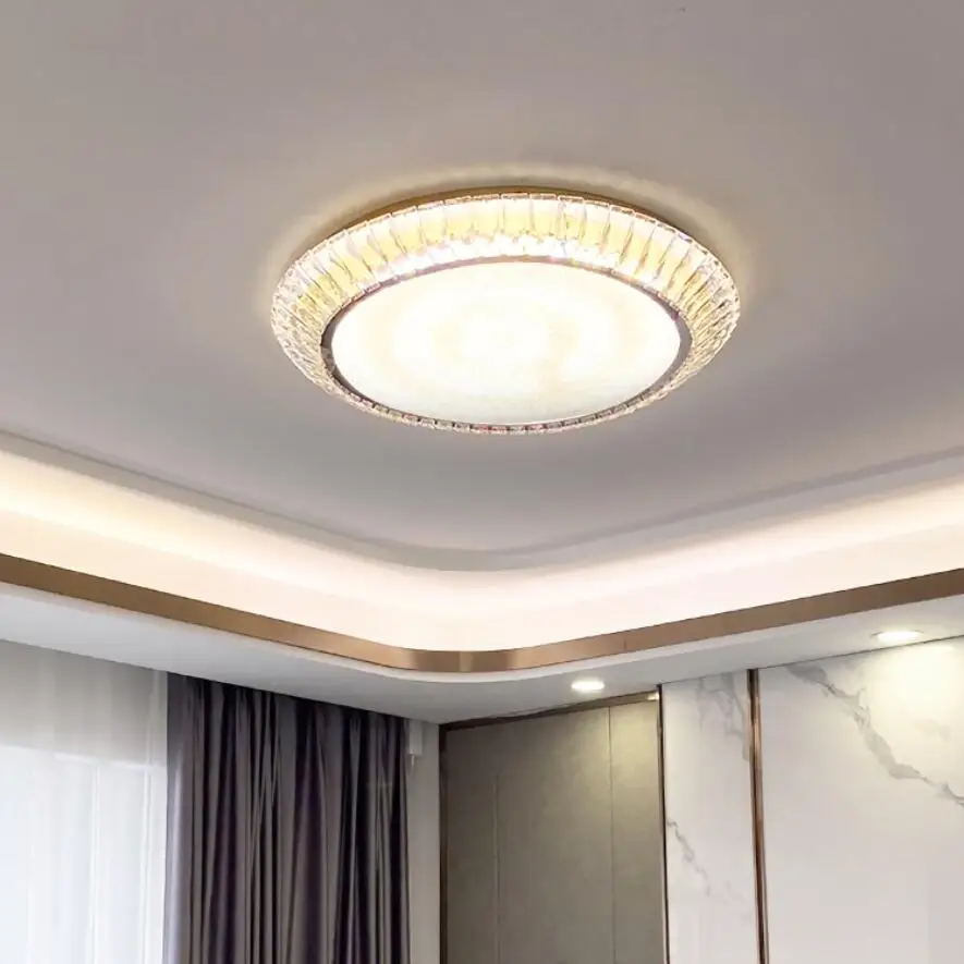 

Modern Led Crystal Ceiling Lights Corridor Ceiling Lamp For Living Room Decoration Bedroom Aisle Kitchen Lustre Indoor Lighting