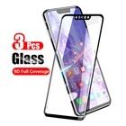 Закаленное защитное стекло 9D для Huawei Nova 3, 3E, 3i, 3 шт.упаковка