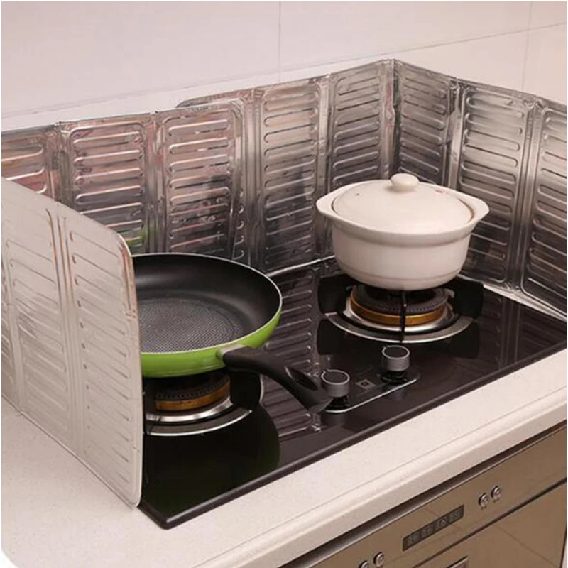 

Oil Removal Baffle Plate Cooking Insulate Splash Proof Guard Gas Stove Cooker Scald Proof Board Kitchen Tools 1 piece