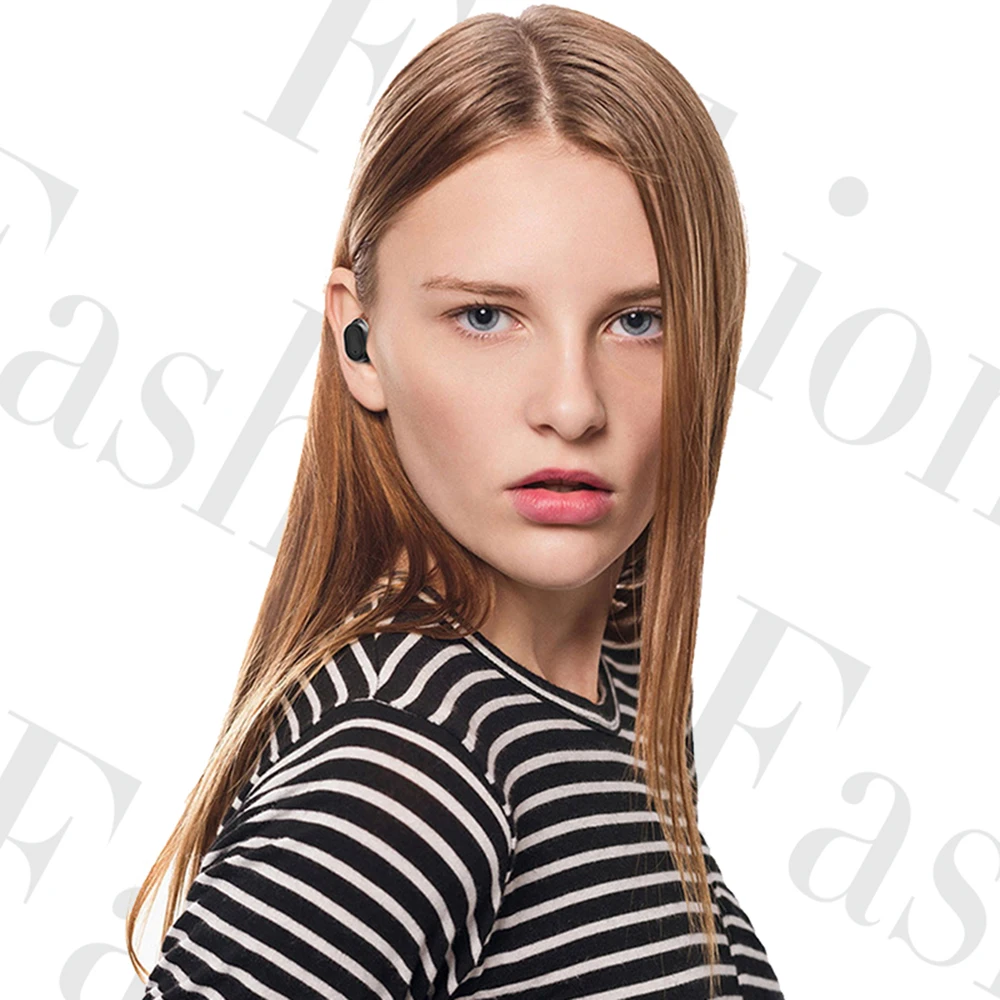 ANRY настоящие беспроводные наушники Bluetooth 5,0 в уши 3D стерео TWS наушники авто-пара беспроводные гарнитуры с микрофоном высокой четкости