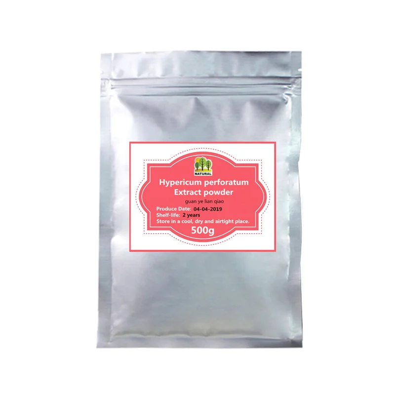 

50-1000g,100% Natural Hypericum Perforatum Extract/St John's Wort Extract Hypericin Powder,Guan Ye Lian Qiao,Relieving Anxiety