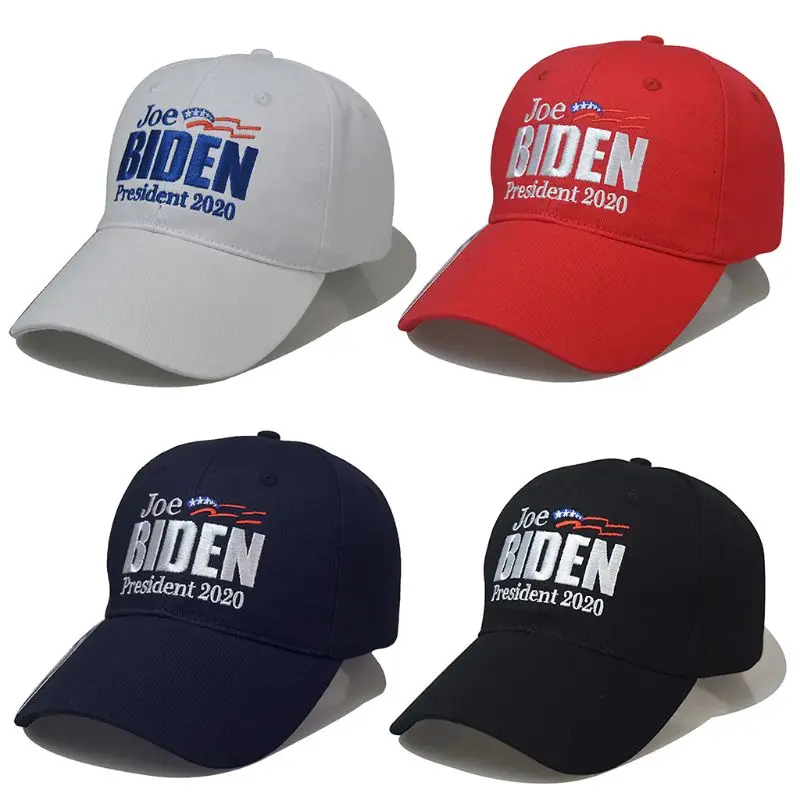 

US President 2020 Baseball Cap Embroidery Adjustable Unisex Hat for American Election Sunscreen Summer WXTD