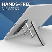universal mini size aluminum portable folding desk mount holder bracket mobile phone cradle foldable stand for cellphone