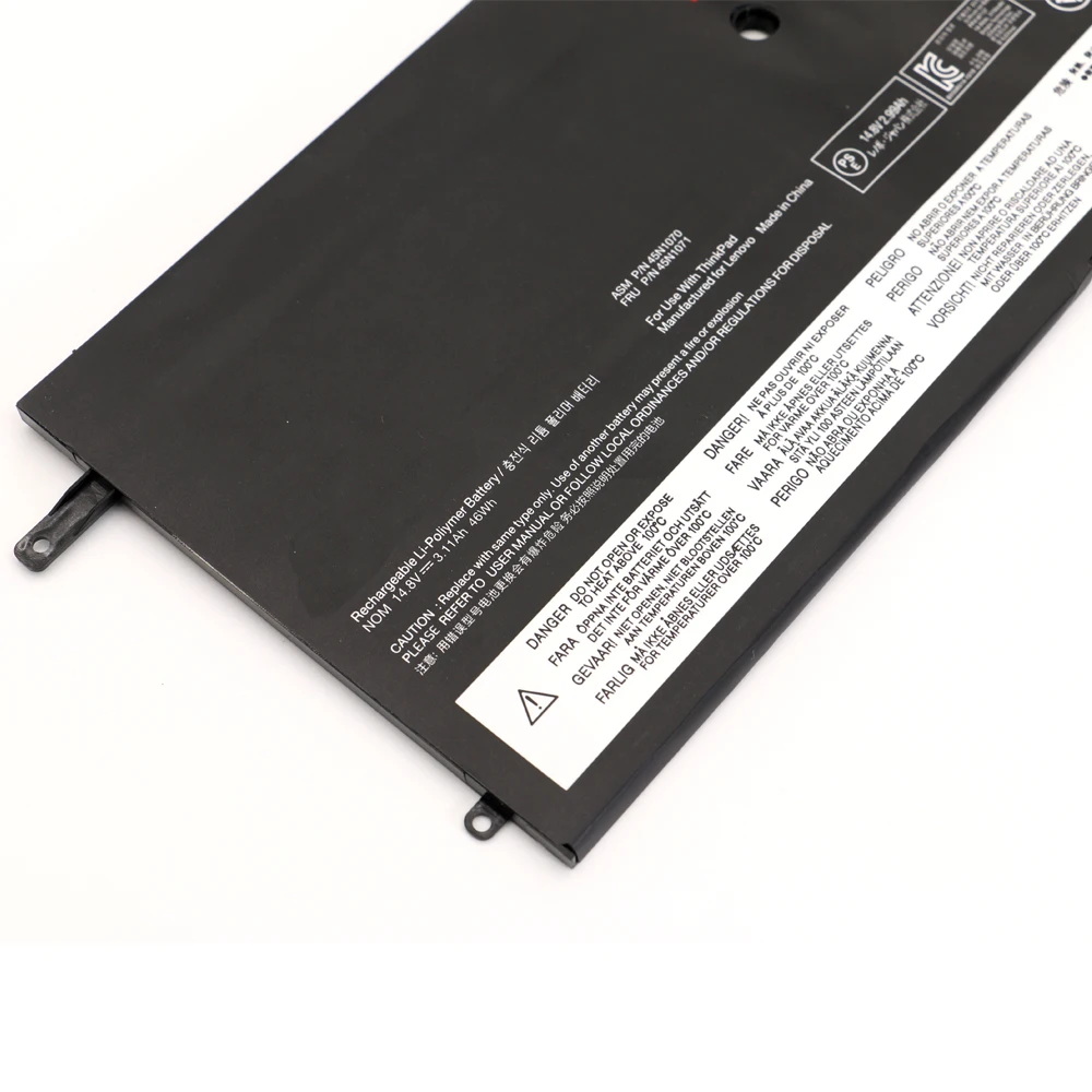 Новый аккумулятор для ноутбука Lenovo ThinkPad X1 Carbon Series 3444 3448 3460 4ICP4 56 128 14 8 V 46Wh 45N1070