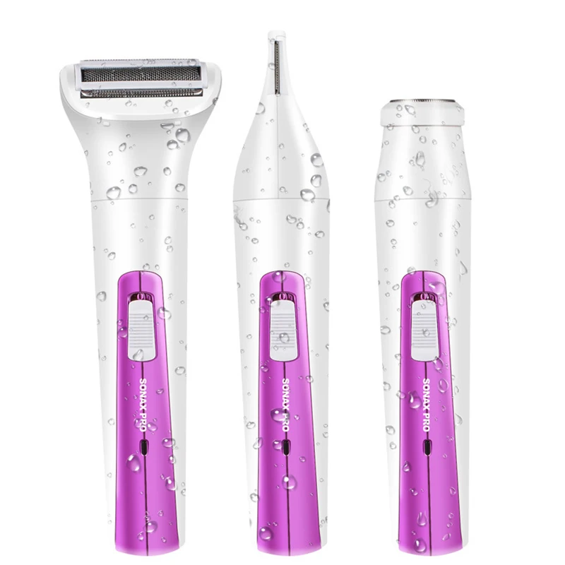 Эпилятор SONAX PRO 3 в 1 Женский Аккумуляторный с зарядкой от USB|Эпиляторы| |