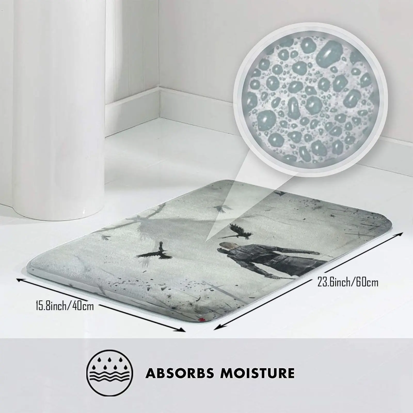 Викинги &quotРагнар Lodbrok&quot коврик ковер анти-скольжение коврики Спальня Рагнар из