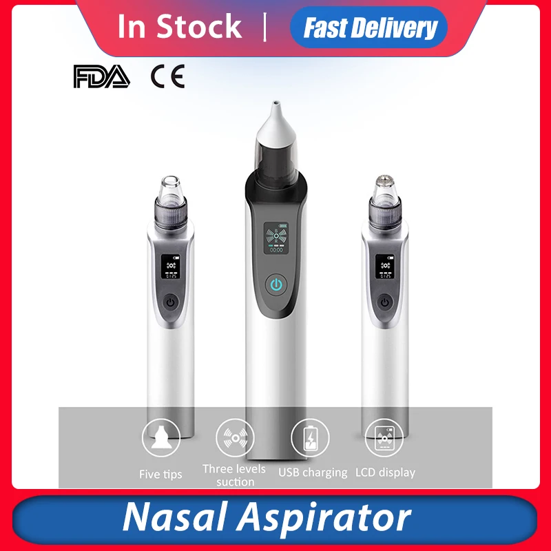 Назальный аспиратор Детский Электрический очиститель для новорожденных носа